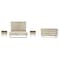 Armen Living Peridot 4 Piece Queen Bedroom Set in Natural Acacia Wood SETPEBDQN4A - alternate 1